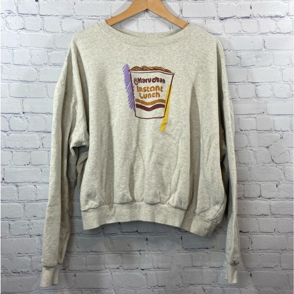 Women’s Maruchan Instant Lunch Graphic Sweatshirt, XL